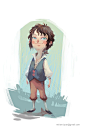 Treasure Island : Serie inacabada de ilustraciones de la isla del tesoro.