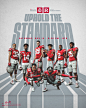 Ohio State Football | Rutgers Gameday Poster : Gameday Poster created for Ohio State Football versus Rutgers in 2019.