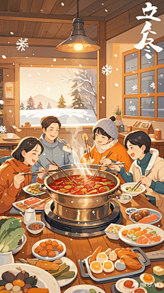 Mr周恒昌采集到立冬海报