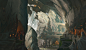 Carved Into the Mountain, Luke H : https://universe.leagueoflegends.com/en_US/region/mount-targon/

The Rakkor chiseled markets, homes, bridges, and ceremonial chambers using the shapes of the mountain itself. The circular patterns of the vaulted stone ce