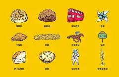 孙天才品牌插画增强了品牌地道港味文化的输出，功能上也延展性更强、更方便应用以及VI物料视觉将更加富有趣味，增强与客群的交流和互动。