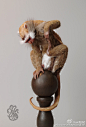 起源Origin——盔猴（Armature Monkey）
全名：长身盔猴。属于盔猴科中较常见的一种，生活于中美温暖地带，背部天生长有角质板甲，深及皮肤，长及尾部，质地较软。盔猴无法靠蜷缩背部进行自我防御，尾部也略有退化，无法靠其进行缠绕，但并不影响其攀爬。盔猴整体头部偏长，视觉灵敏，属杂食性动物，尤...展开全文c