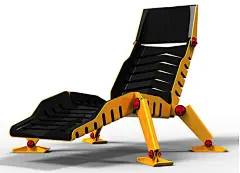 A Bulldozer Lounge For Transformers Fans