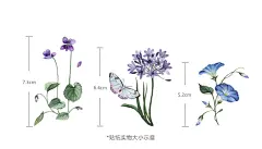 【现货】柠檬树原创 杜利特尔花园 全套 复古花草手帐和纸贴纸-淘宝网