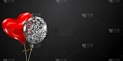 一堆氦气球