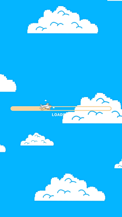 文体娱乐转场素材像素飞机竖版视频