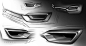Lincoln MKX Concept - Details Design Sketches by-John Caswell