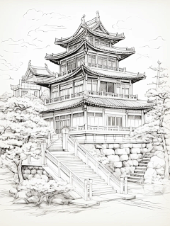 子LL鱼W采集到建筑插画