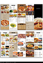 菜单五折页排版设计AI素材下载_菜单|菜谱设计图片