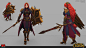 Heartseeker Varus, dimi devos :  Here's the very first skin I got to work on for League of Legends.
Had a blast working on something so far out of my comfort zone, learned a ton and made me realise I srsly need to step up my game.

Concept provided by Rio