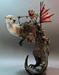 Canadian artist Ellen Jewett makes extremely detailed animal sculptures that combine realism with curious elements of fantasy. Her sculptures are available to purchase at her Etsy shop. To Ellen, s...