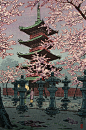 日本画师 ​​​​ Shiro Kasamatsu