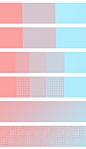 关于那个像素画渐变抖动教程……虽然我很佩服徒手画的人，但是学一下PS真的可以让过程简单很多。p1~6是抖动效果制作教程，p7是通过自己画中间色达到其他抖动效果以及斜向渐变，p8~9是通过颜色替换来改变简便的颜色。做完的抖动渐变图可以存下来做类似于网点纸的素材方便以后用