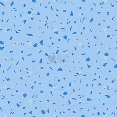 无缝水磨石图案时尚经典蓝色2020。