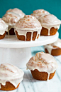 Gingerbread Doughnut Muffins