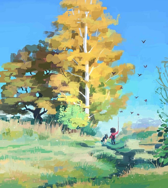 卡通场景01