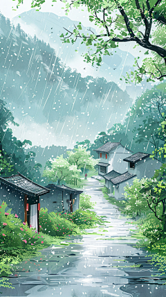 凉拌面FE采集到江南烟雨