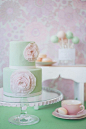 薄荷绿和粉红色的婚礼灵感 - 薄荷绿和粉红色的婚礼灵感婚纱照欣赏