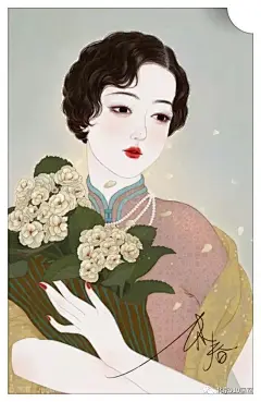 如此细腻的插画，简直美到了骨子里 : 一组细腻的时尚手绘插画，包括一些超现实主义的绘画艺术，和一些中国风风格的卡通人物头像，很有特色，一起来看看吧！来自杭州女生资深插画师末春|细节图|作画步骤|其他更多优秀作品|-END-The cont...