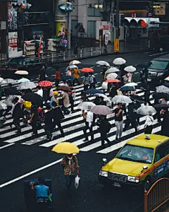 雨天的东京 | Takashi Yasui ​​​​