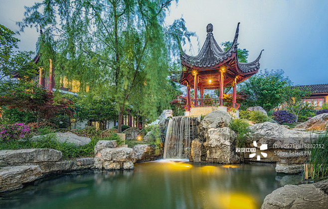 苏州斜塘老街景点风光_创意图片