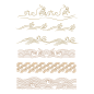 海浪水线纹底纹元素素材 (35)