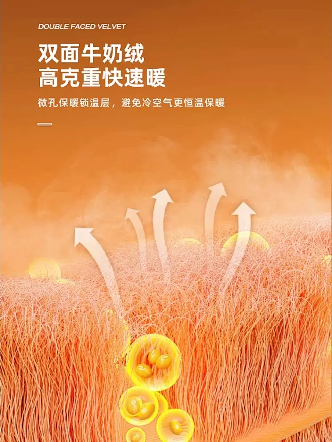无印良品牛奶绒床上四件套珊瑚绒冬季加厚加...