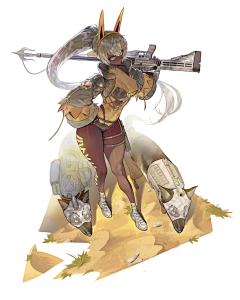 健崽采集到日韩女角色原画