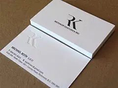 【名片设计】23款创意实例活版印刷名片设计
