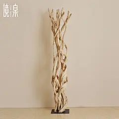 境泉 东南亚藤条落地摆件 样板房软装饰品酒店大堂大型艺术品定制-淘宝网