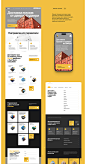 Logistics Cargo delivery Transport shipping corporate modern Web Design  UI/UX