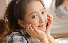 马尾辫女孩性感写真高清电脑桌面壁纸