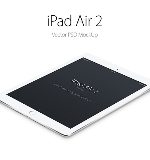 iPad Air 2 Free PSD ...