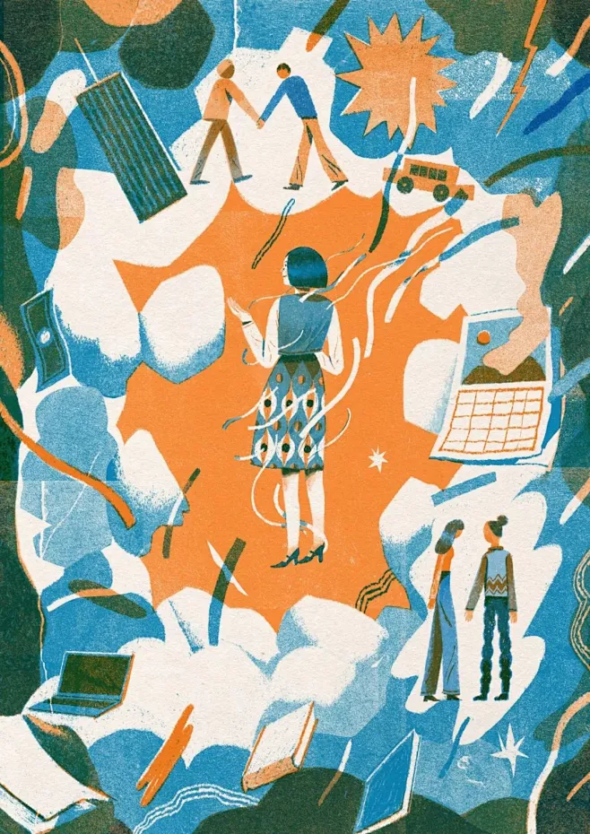 专访Lisk Feng：为《纽约时报》、APPLE 插画的中国新生代插画师 插画师的崩溃，全靠自愈。-花瓣网