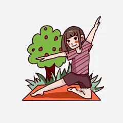 健身瑜伽运动的女孩手绘插画图片大小3000x3000px 图片尺寸860.43 KB 来自PNG搜索网 pngss.com 免费免扣png素材下载！扁平健身卡通#扁平运动#春季运动#健身大人#健身房#健身教练#健身卡#卡通手绘#美体健身#跑步卡通#跑步女孩#运动健身#运动卡通设计#