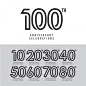 100周年庆典矢量模板设计插画-Stoc，#AD，#Celebration，#Vector，#Anniversary，#illustration #AD