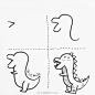 【简笔画】数字1-9可以画什么?哄娃get技能。#get√# ​​​​