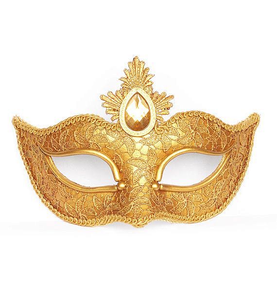 Antique Gold Masquer...