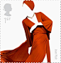 英国皇家时尚邮票设计欣赏#采集大赛##创意##邮票设计#