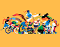 Paralympics Tokyo 2021 - Adobe - Illustration : Paralympic Games Tokyo 2021I had the great honor to work on an illustration for the Paralympics Tokyo 2020/21. Thank you Adobe for the amazing opportunity!After all my research on the athletes and the variou
