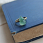 【石头的日记】小葫芦 天然绿玛瑙戒指-淘宝网