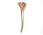 Wooden hair pin Wooden jewelry Natural jewelry Hair accessories, hairfork, hair pin, hand carved, wo