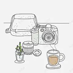 数码相机 平面电商 创意素材