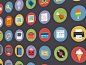 Flatties - Vector icon set by Norm