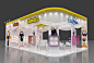 ARQUITETURA Exhibition Design  booth Stand expo Render projeto architecture Project vray
