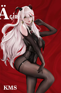 文学少女的爱采集到蓝发御姐，区别于红发御姐的冷酷无情