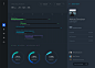 任务进度仪表板界面 - UI - sketch.im