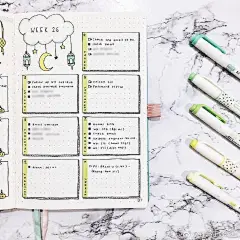 一千零一夜，
月下沙漠冷，
伊斯兰风情，
灯下古兰经。
摩洛哥风情的#子弹日记# 来自ins小主艾玛欧欧。

图1笔有tombow的dual brush...展开全文c