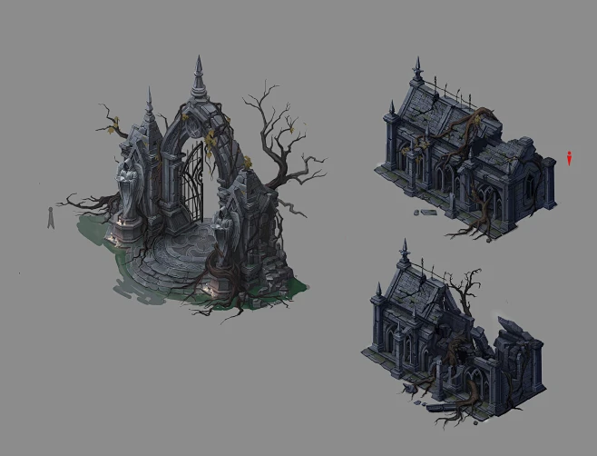 Fantasy Building Designs-花瓣网