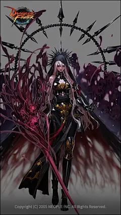 【新提醒】韩服官网更新的女鬼剑三觉全身立绘（大概是手机壁纸？）,沃特碧们的Colg,DNF地下城与勇士 - COLG社区